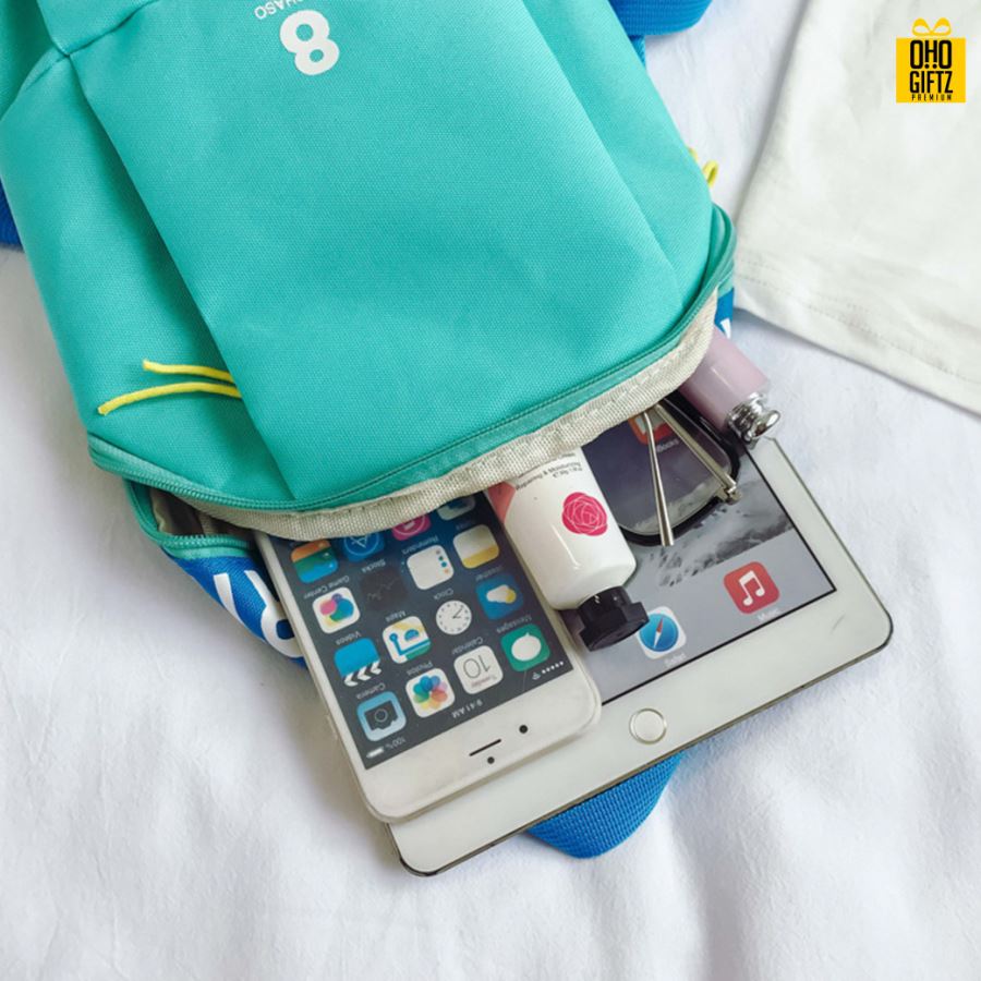กระเป๋าสะพายหลังเด็ก สกรีนโลโก้  ทำเป็นของพรีเมี่ยม