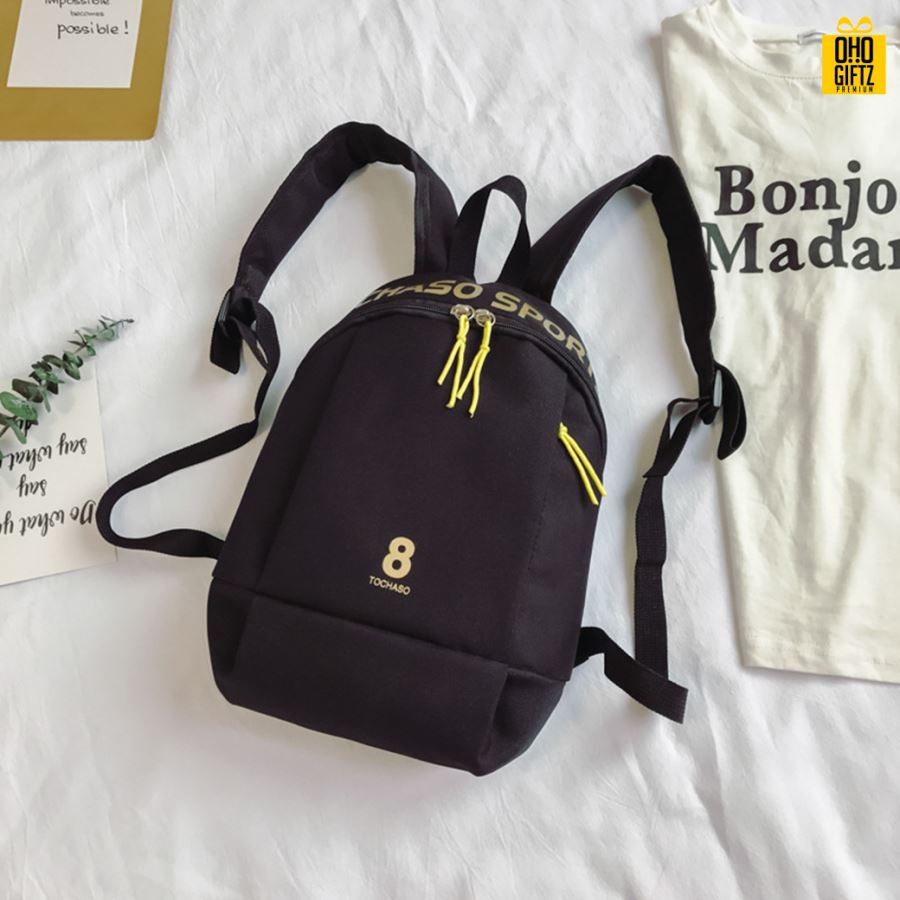 กระเป๋าสะพายหลังเด็ก สกรีนโลโก้  ทำเป็นของพรีเมี่ยม