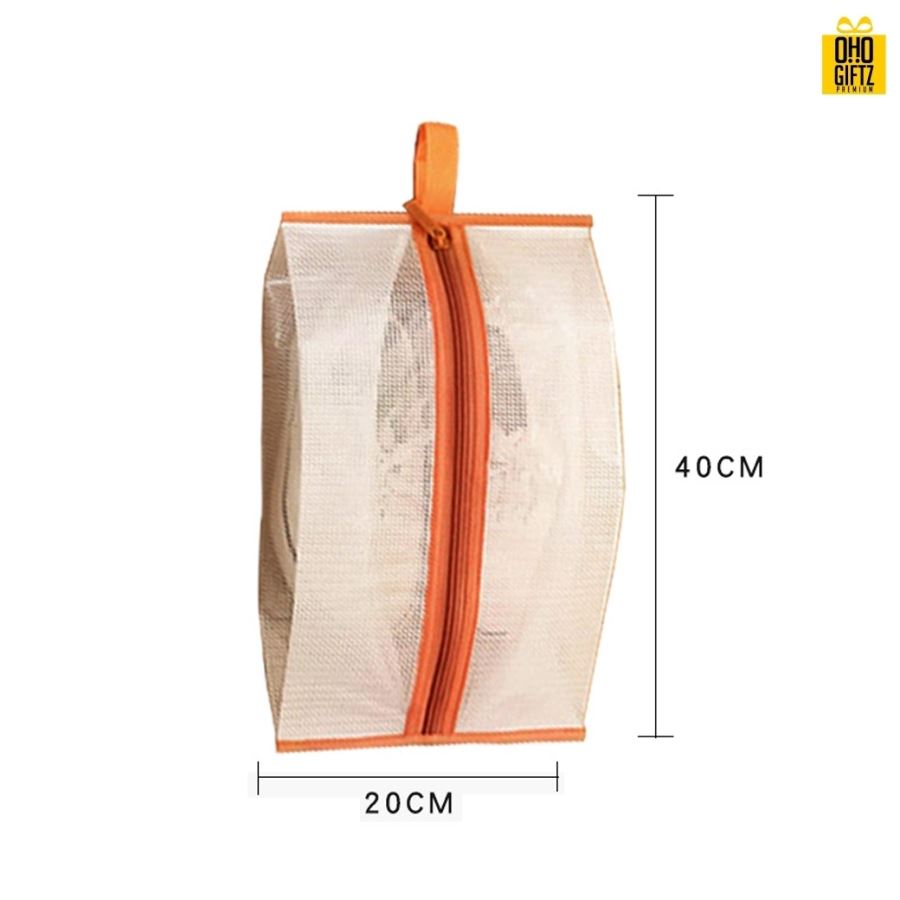 กระเป๋าเก็บรองเท้า สกรีนโลโก้  ทำเป็นของพรีเมี่ยมได้