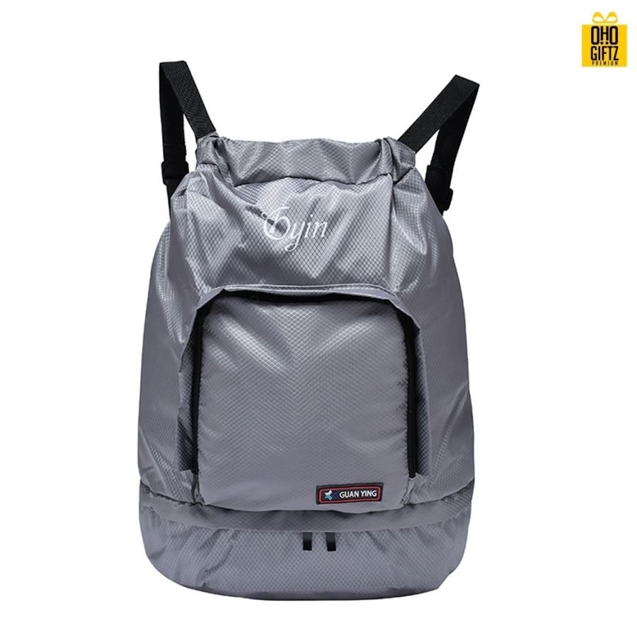 กระเป๋าสะพายหลังกันน้ำ สกรีนโลโก้  ทำเป็นของพรีเมี่ยม