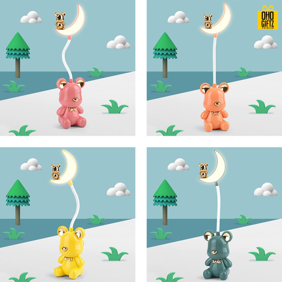 โคมไฟหมีมีกบเหลา สกรีนโลโก้ ทำเป็นของพรีเมี่ยม ของที่ระลึกได้