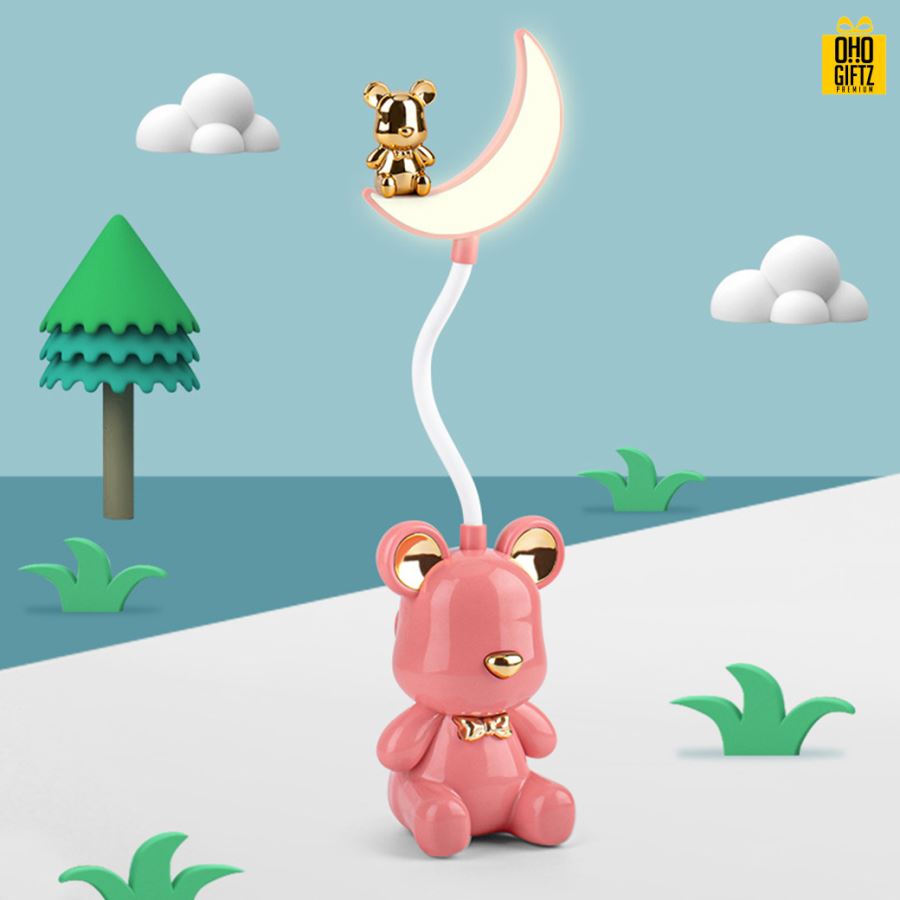 โคมไฟหมีมีกบเหลา สกรีนโลโก้ ทำเป็นของพรีเมี่ยม ของที่ระลึกได้