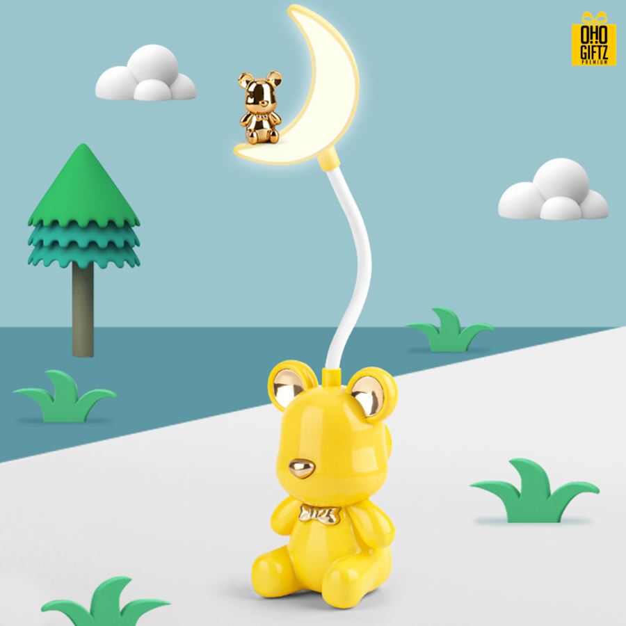 โคมไฟหมีมีกบเหลา สกรีนโลโก้ ทำเป็นของพรีเมี่ยม ของที่ระลึกได้