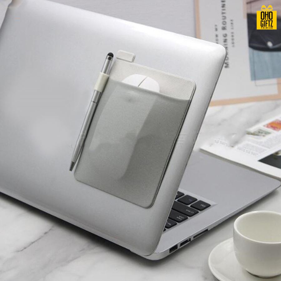 กระเป๋าติดโน้ตบุ๊กเก็บอุปกรณ์ สกรีนชื่อ สกรีนโลโก้ ทำเป็นของพรีเมี่ยมได้ 