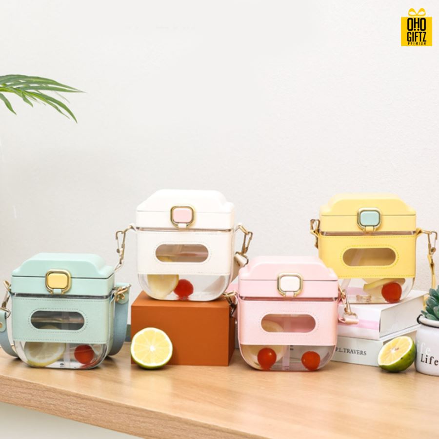 กระติกน้ำพลาสติก สกรีนชื่อ สกรีนโลโก้ ทำเป็นของพรีเมี่ยมได้ 