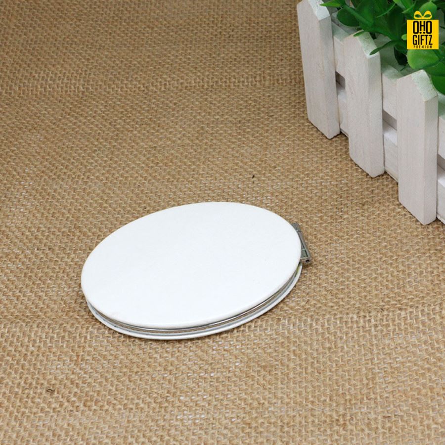 กระจกพับมินิ สกรีนชื่อ สกรีนโลโก้  ทำเป็นของพรีเมี่ยมได้