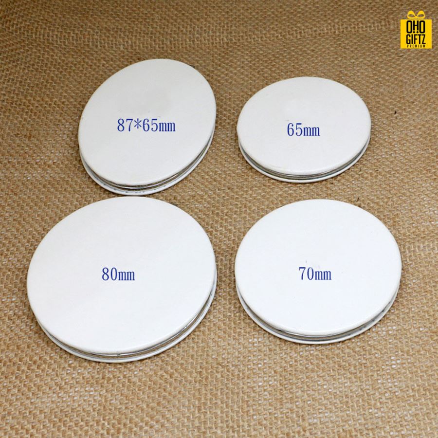 กระจกพับมินิ สกรีนชื่อ สกรีนโลโก้  ทำเป็นของพรีเมี่ยมได้