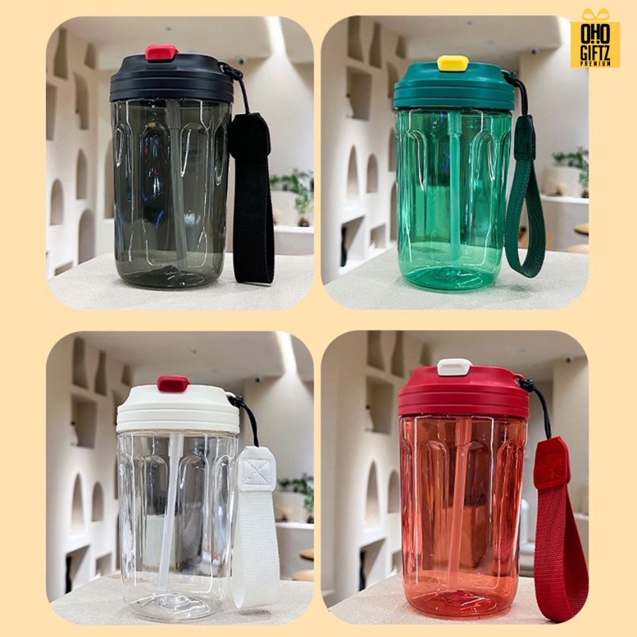 ถ้วยน้ำพลาสติกสีใส สกรีนโลโก้ ทำเป็นของพรีเมี่ยมได้