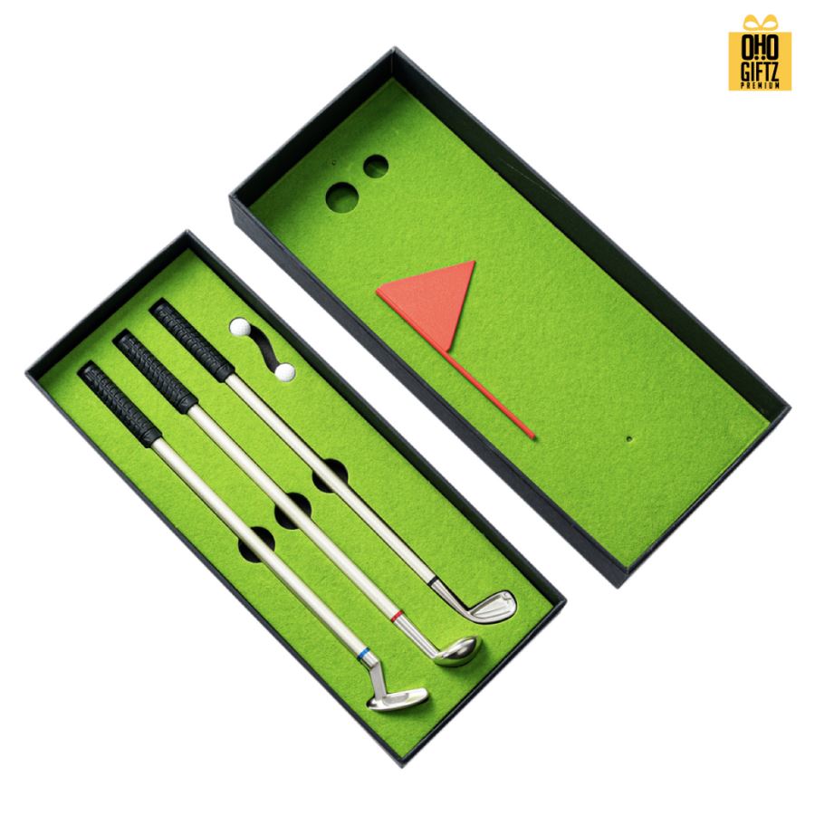 ชุดของขวัญปากกานักกอลฟ์ สกรีนโลโก้ ทำเป็นของพรีเมี่ยม ของชำร่วย