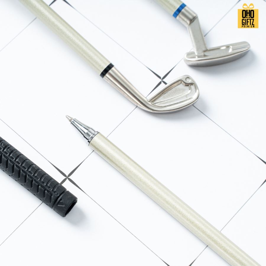 ชุดของขวัญปากกานักกอลฟ์ สกรีนโลโก้ ทำเป็นของพรีเมี่ยม ของชำร่วย