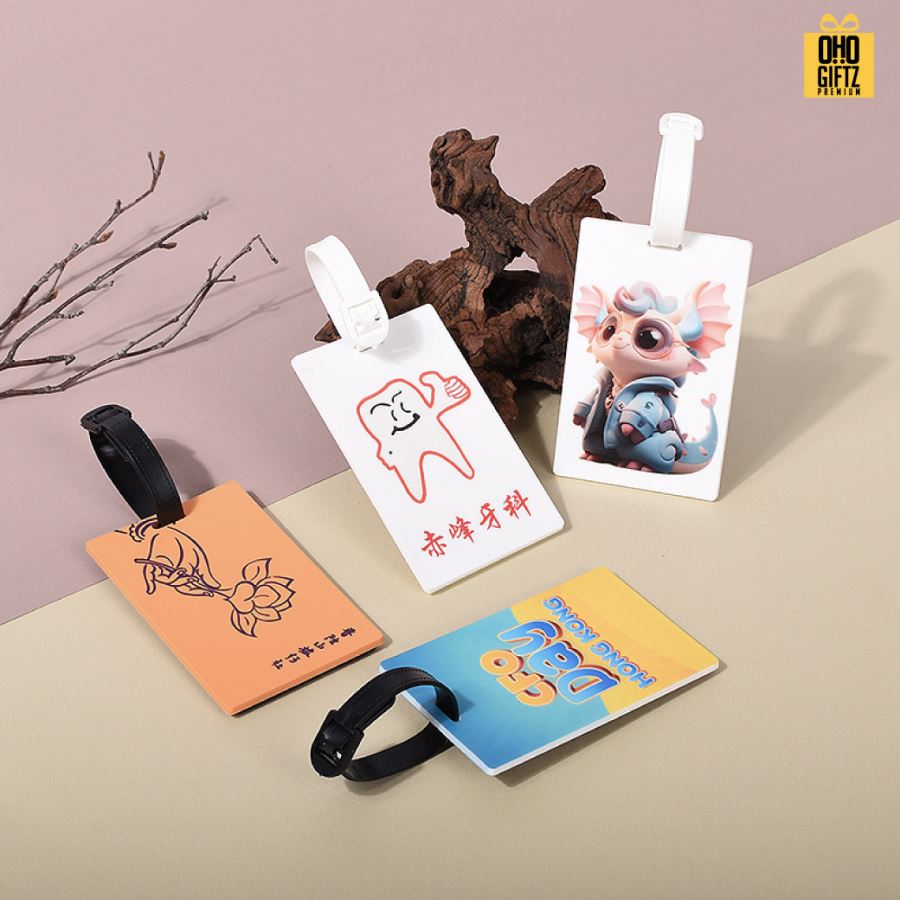 Tag กระเป๋าเดินทางพลาสติก รับผลิต พิมพ์ไม่จำกัดสี สกรีนโลโก้ ทำเป็นของพรีเมี่ยมได้