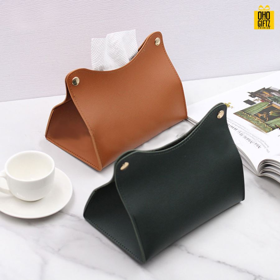 ที่ใส่กระดาษทิชชู่ สกรีนโลโก้ ทำเป็นของพรีเมี่ยม ของชำร่วยได้