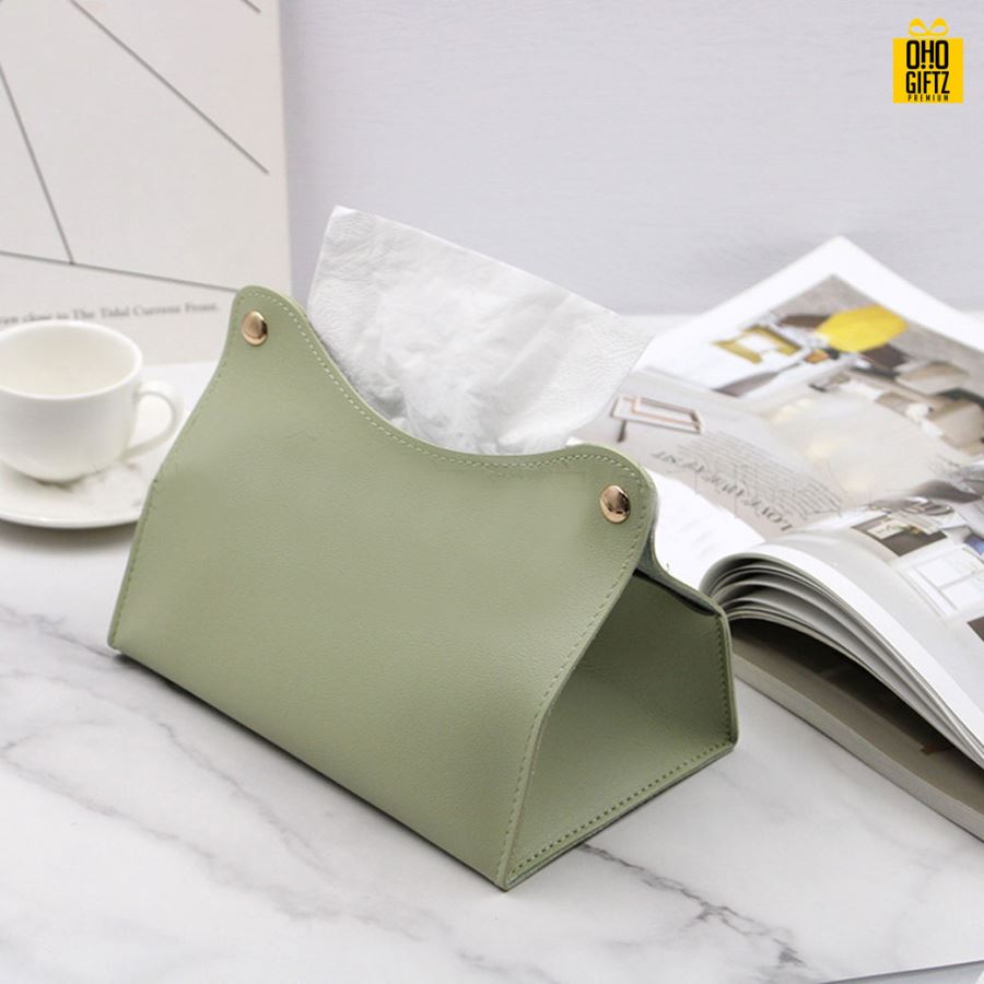 ที่ใส่กระดาษทิชชู่ สกรีนโลโก้ ทำเป็นของพรีเมี่ยม ของชำร่วยได้