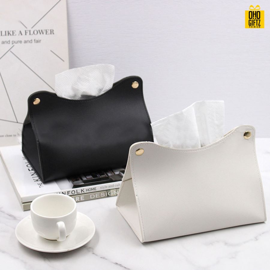 ที่ใส่กระดาษทิชชู่ สกรีนโลโก้ ทำเป็นของพรีเมี่ยม ของชำร่วยได้