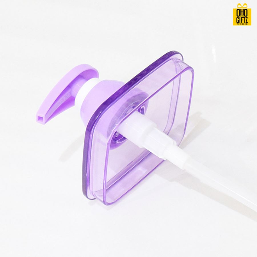 ขวดปั้มพลาสติกใส่เจล สกรีนโลโก้ ทำเป็นของพรีเมี่ยมได้