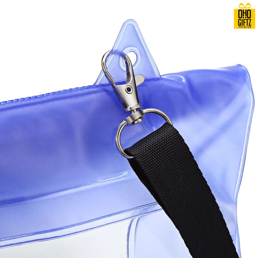 กระเป๋าใส่กล้องกันน้ำ PVC สกรีนโลโก้ ทำเป็นของพรีเมี่ยม