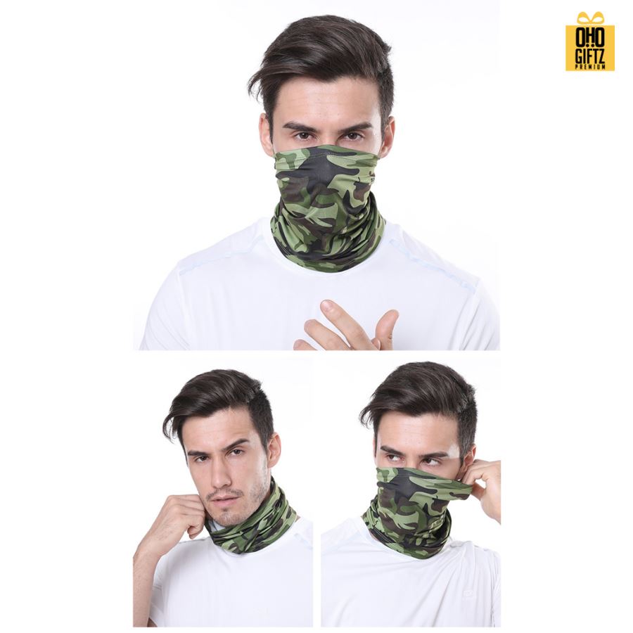 ผ้าบัฟกันแดด สกรีนโลโก้ ทำเป็นของพรีเมี่ยมได้