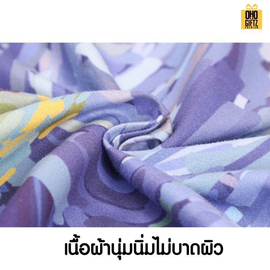 รับผลิตเสื้อคลุมผ้าขนหนู พิมพ์ลายเต็มรอบ สกรีนโลโก้ ทำเป็นของพรีเมี่ยมได้