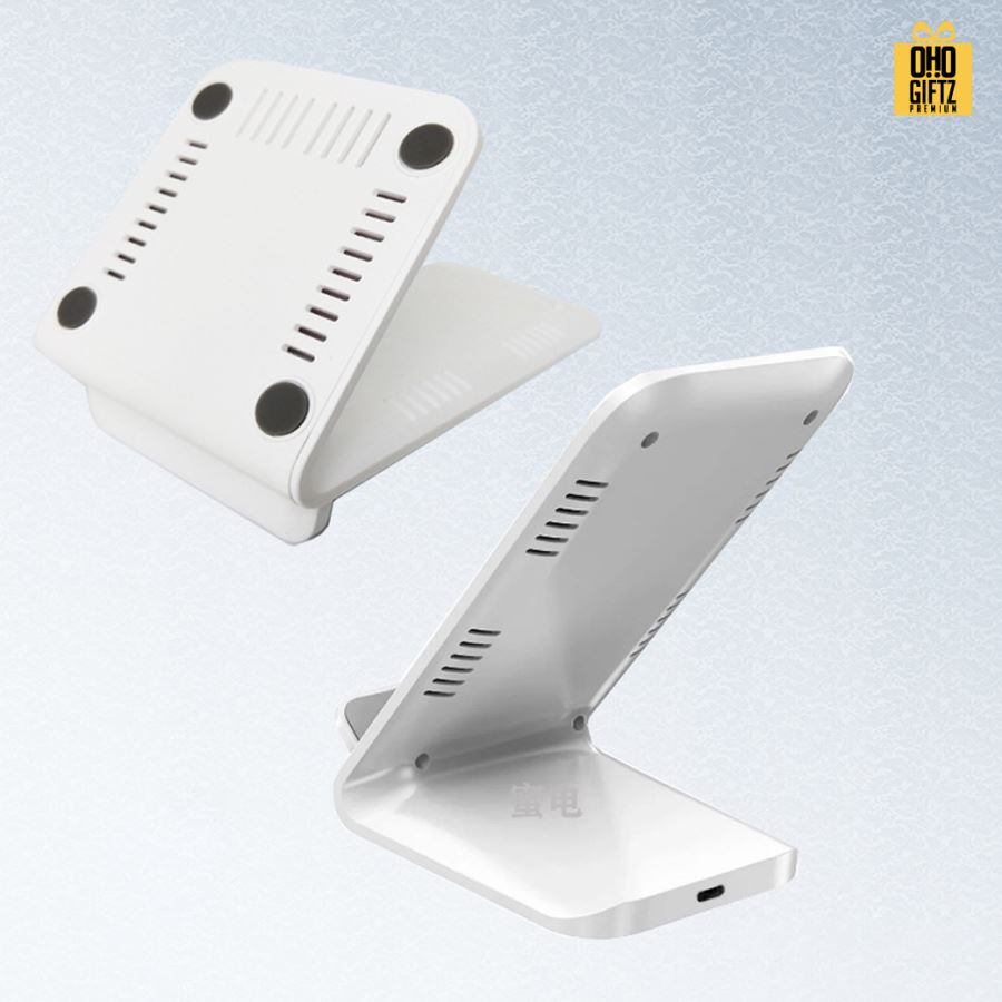 แท่นชาร์จแบตไร้สาย สกรีนชื่อ,โลโก้ ทำเป็นของพรีเมี่ยมได้