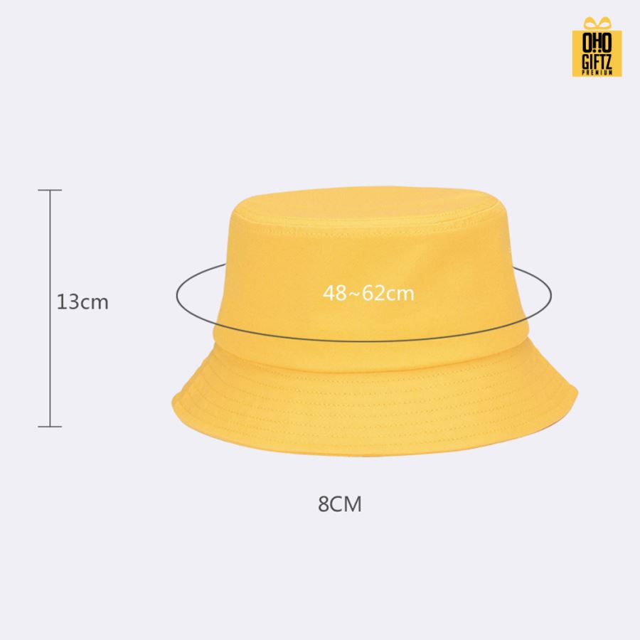 หมวก Bucket สกรีนโลโก้ไม่จำกัดสี ทำเป็นของพรีเมี่ยม ของที่ระลึกได้