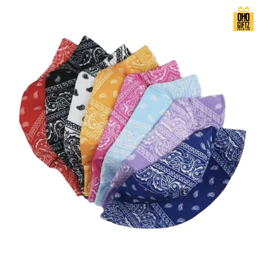 หมวกBucketลายลูกน้ำ สกรีนโลโก้ ทำเป็นของพรีเมี่ยม ของที่ระลึกได้