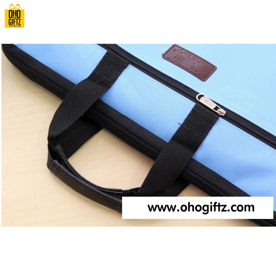 กระเป๋าใส่โน้ตบุ๊กหรือเอกสาร สกรีนชื่อ, โลโก้ได้