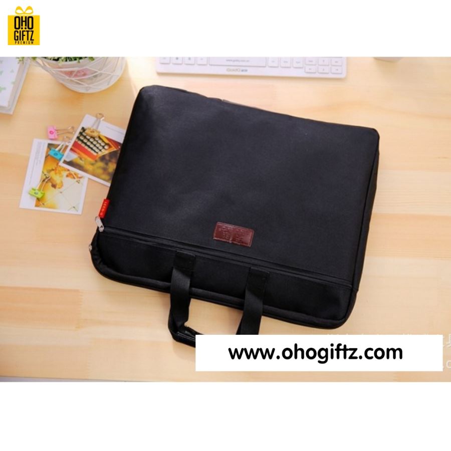 กระเป๋าใส่โน้ตบุ๊กหรือเอกสาร สกรีนชื่อ, โลโก้ได้