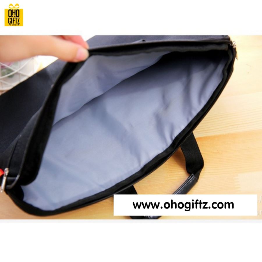 กระเป๋าใส่โน้ตบุ๊กหรือเอกสาร สกรีนชื่อ, โลโก้ได้