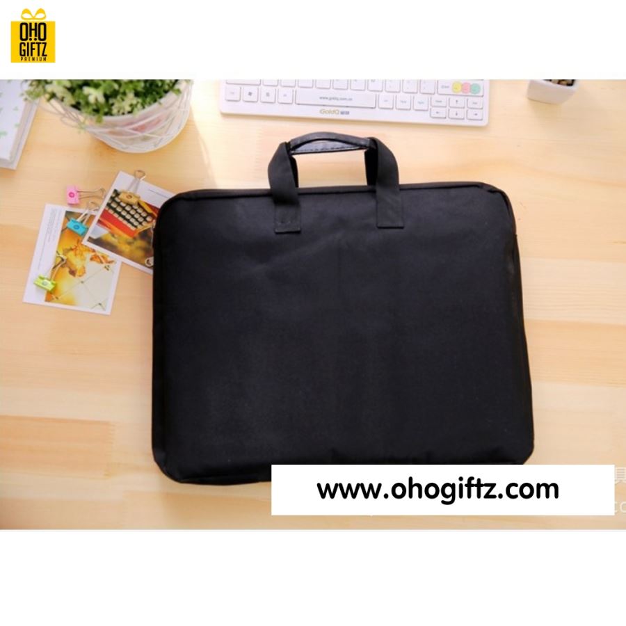 กระเป๋าใส่โน้ตบุ๊กหรือเอกสาร สกรีนชื่อ, โลโก้ได้