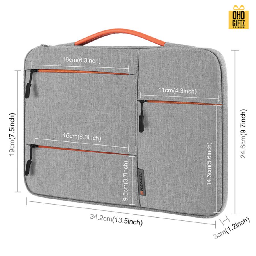 กระเป๋าใส่โน๊ตบุ๊ค สกรีนโลโก้ ทำเป็นของพรีเมี่ยม ของที่ระลึก