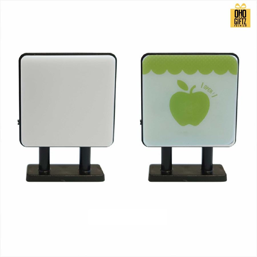 แม่เหล็กติดตู้เย็นป้ายกล่องไฟจิ๋ว สกรีนโลโก้ ทำเป็นของพรีเมี่ยมได้