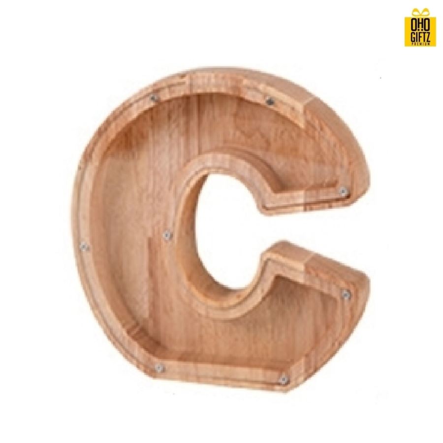 กระปุกออมสินไม้ สกรีนโลโก้ ทำเป็นของพรีเมี่ยม ของชำร่วยได้