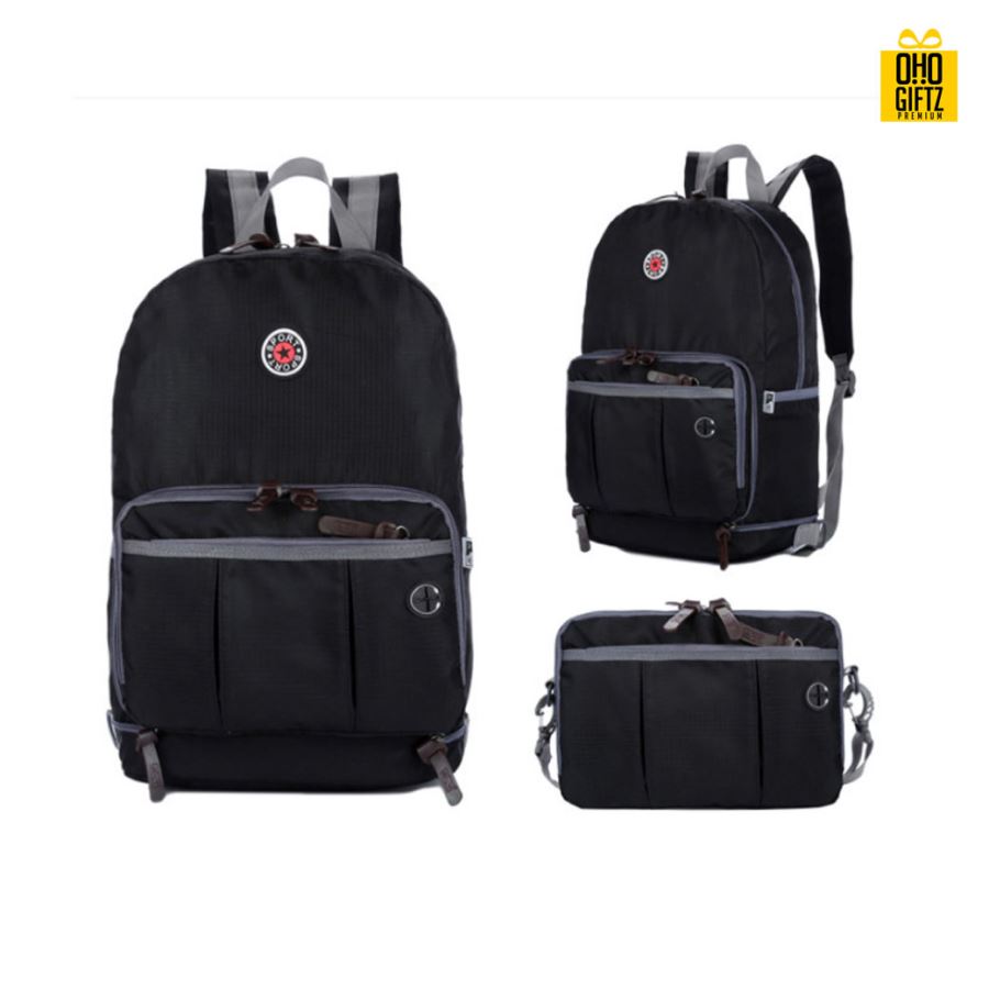 กระเป๋าเดินทางพับได้ สกรีนชื่อ สกรีนโลโก้ ทำเป็นของพรีเมี่ยมได้ 