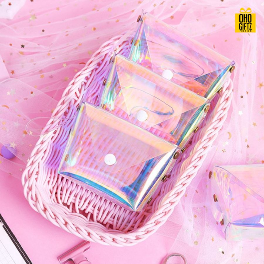 กระเป๋าเก็บตังค์มินิ สกรีนโลโก้ ทำเป็นของพรีเมี่ยม