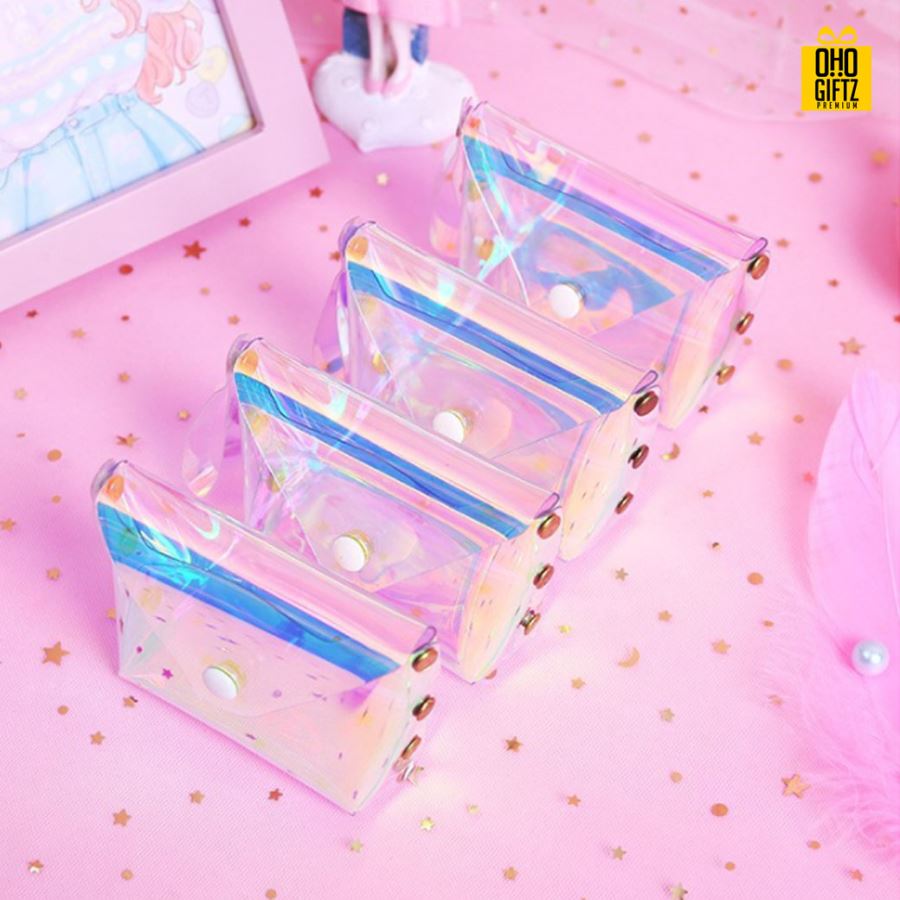 กระเป๋าเก็บตังค์มินิ สกรีนโลโก้ ทำเป็นของพรีเมี่ยม