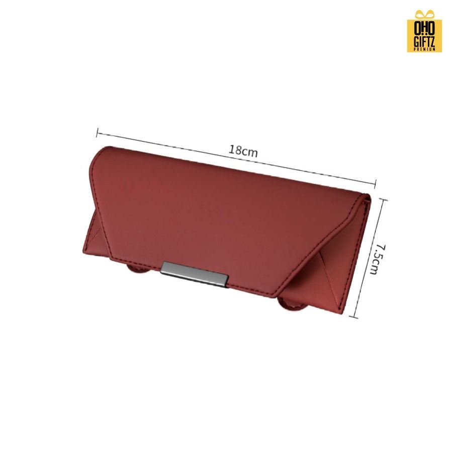 กล่องใส่แว่นตาในรถ สกรีนโลโก้ ทำเป็นของพรีเมี่ยมได้