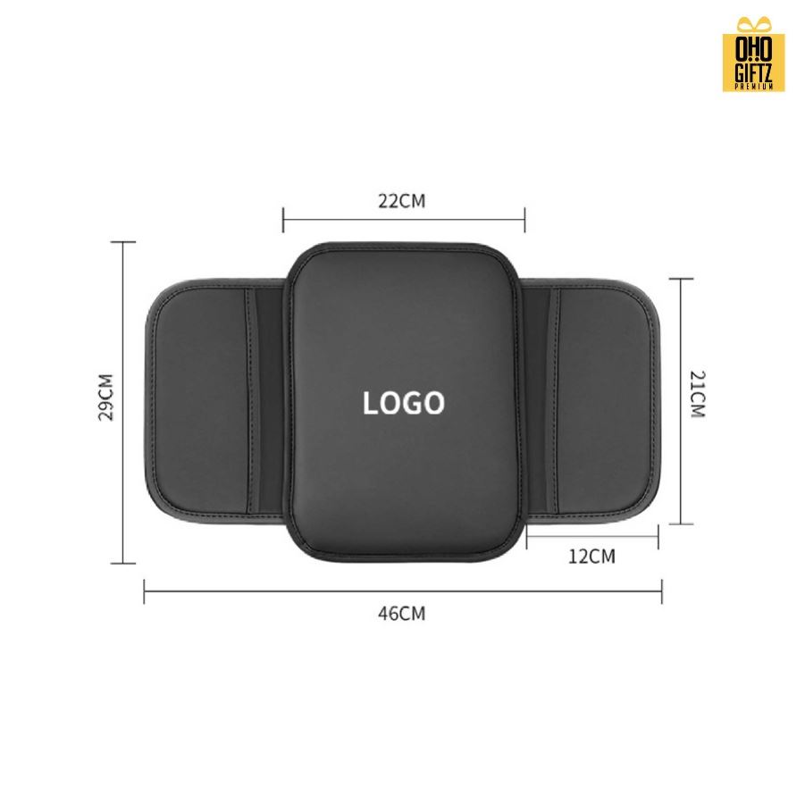 แผ่นรองที่วางแขนในรถ สกรีนโลโก้ ทำเป็นของพรีเมี่ยมได้