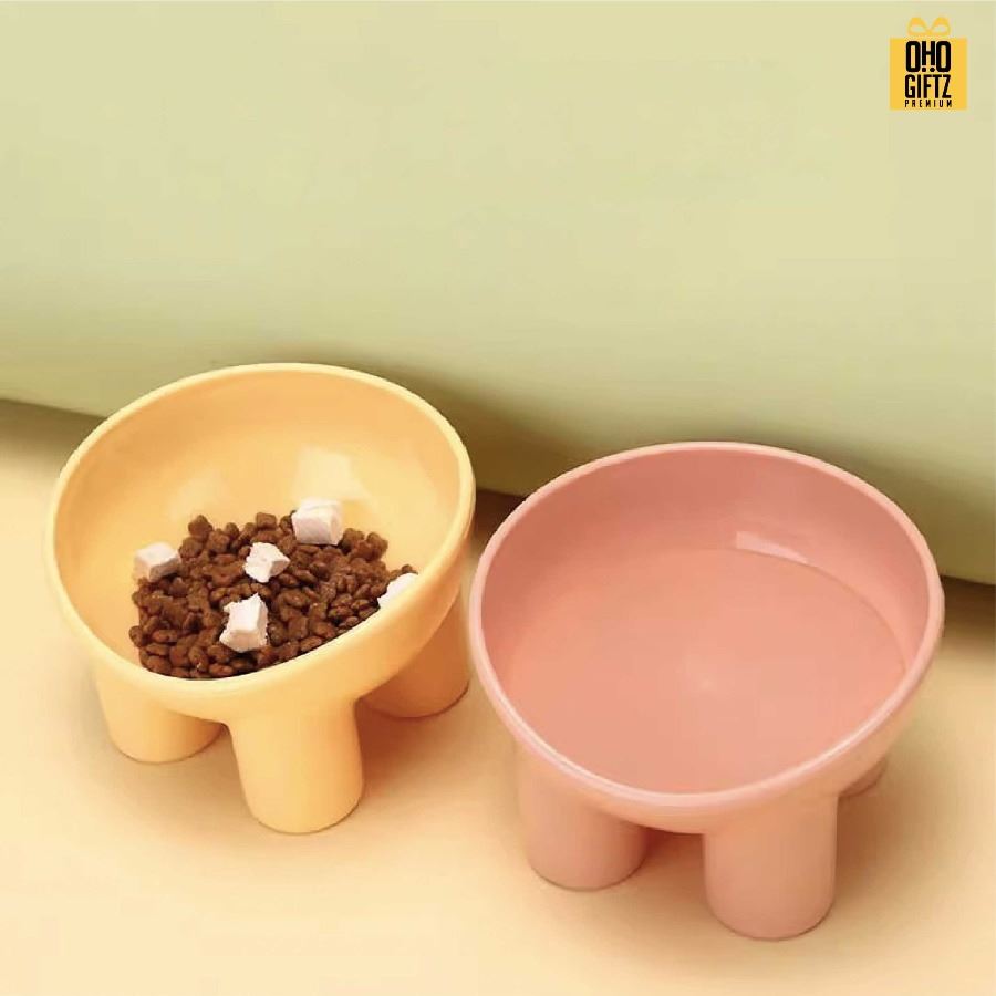 ชามอาหารสัตว์เลี้ยง สกรีนโลโก้ ทำเป็นของพรีเมี่ยม