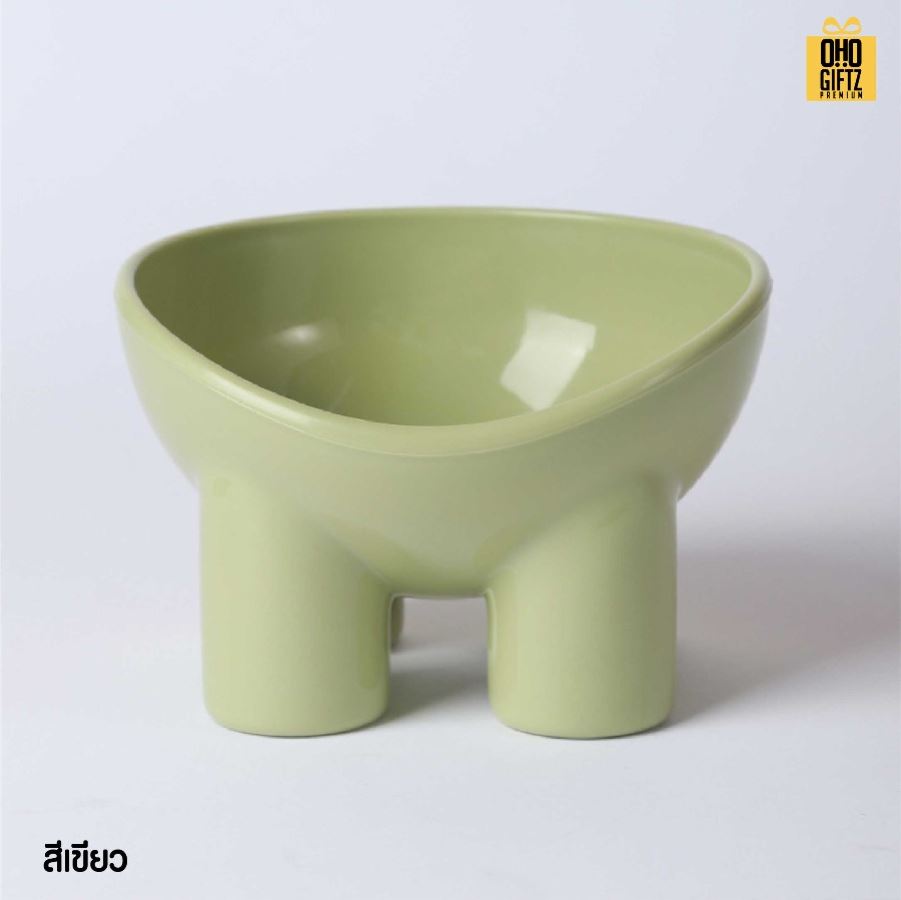 ชามอาหารสัตว์เลี้ยง สกรีนโลโก้ ทำเป็นของพรีเมี่ยม