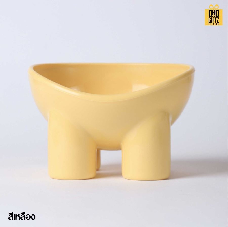 ชามอาหารสัตว์เลี้ยง สกรีนโลโก้ ทำเป็นของพรีเมี่ยม