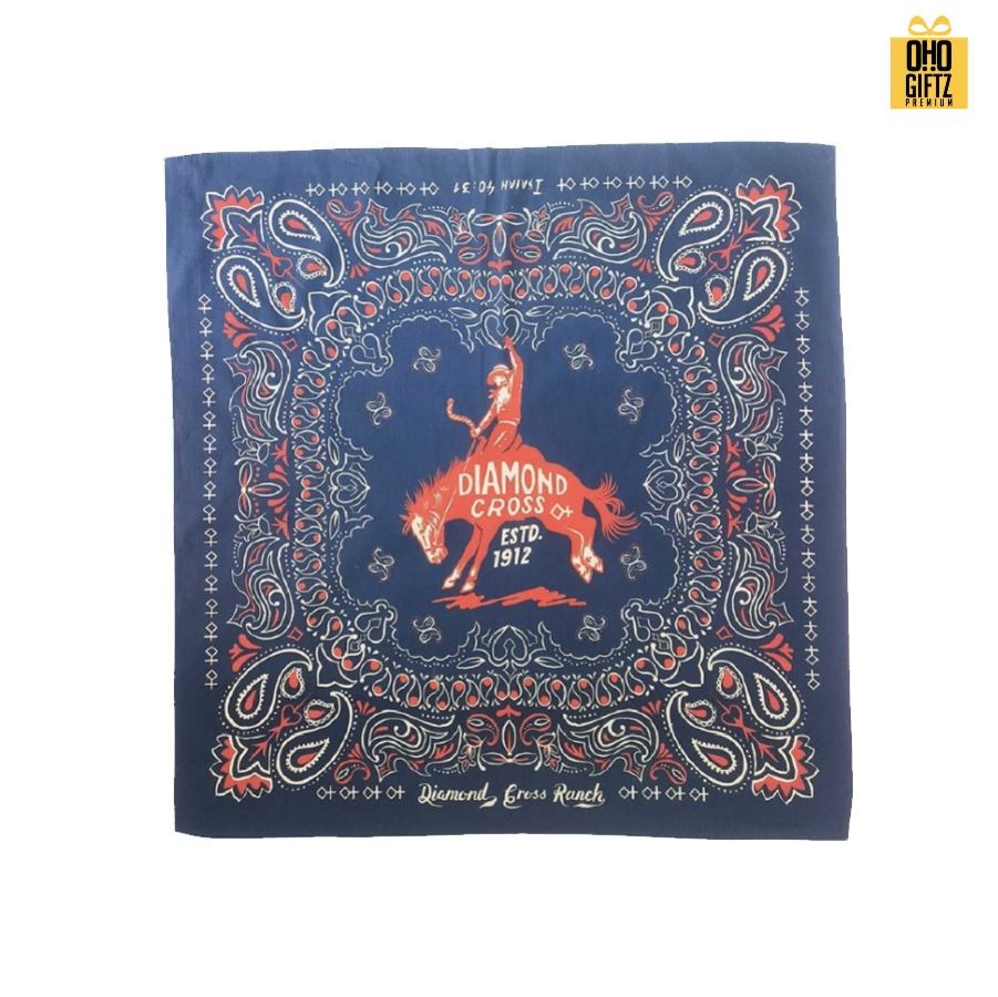 รับผลิตผ้าเช็ดหน้า ผ้าพันคอ ผ้าโพกศรีษะ เนื้อผ้าฝ้าย ผ้า Cotton แท้ ดีไซน์ตามต้องการ สกรีนโลโก้ ทำเป็นของพรีเมี่ยมได้