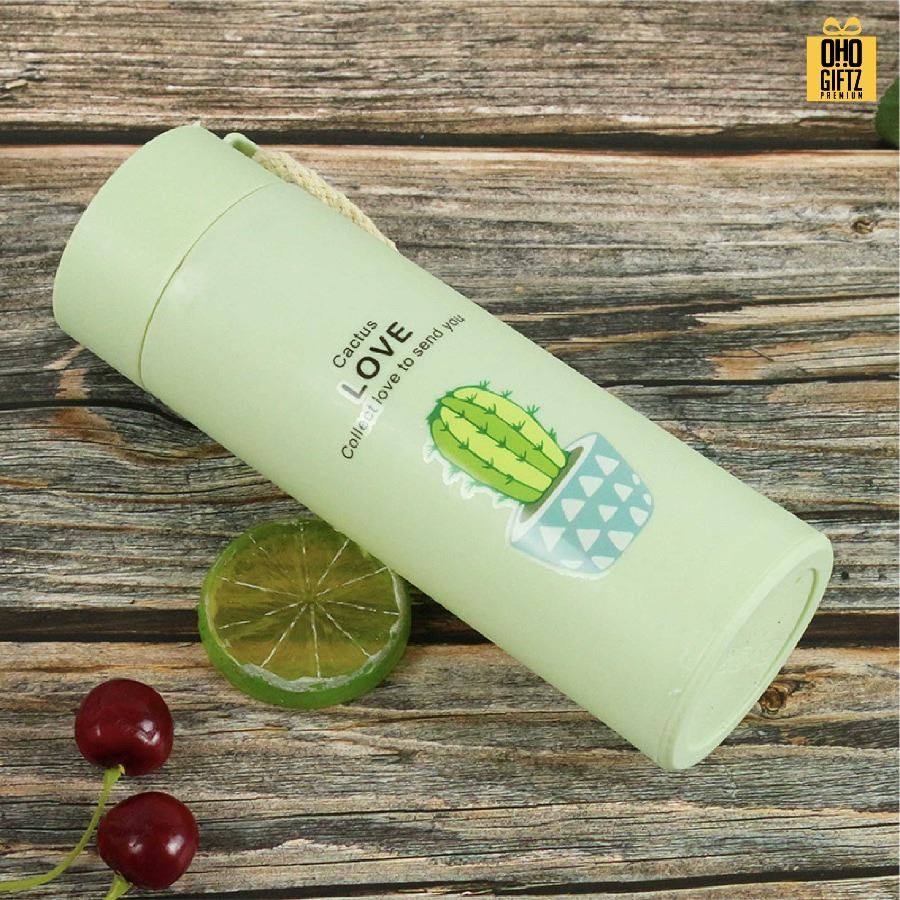 กระบอกแก้วพร้อมสายคล้อง สกรีนโลโก้ ทำเป็นของพรีเมี่ยมได้