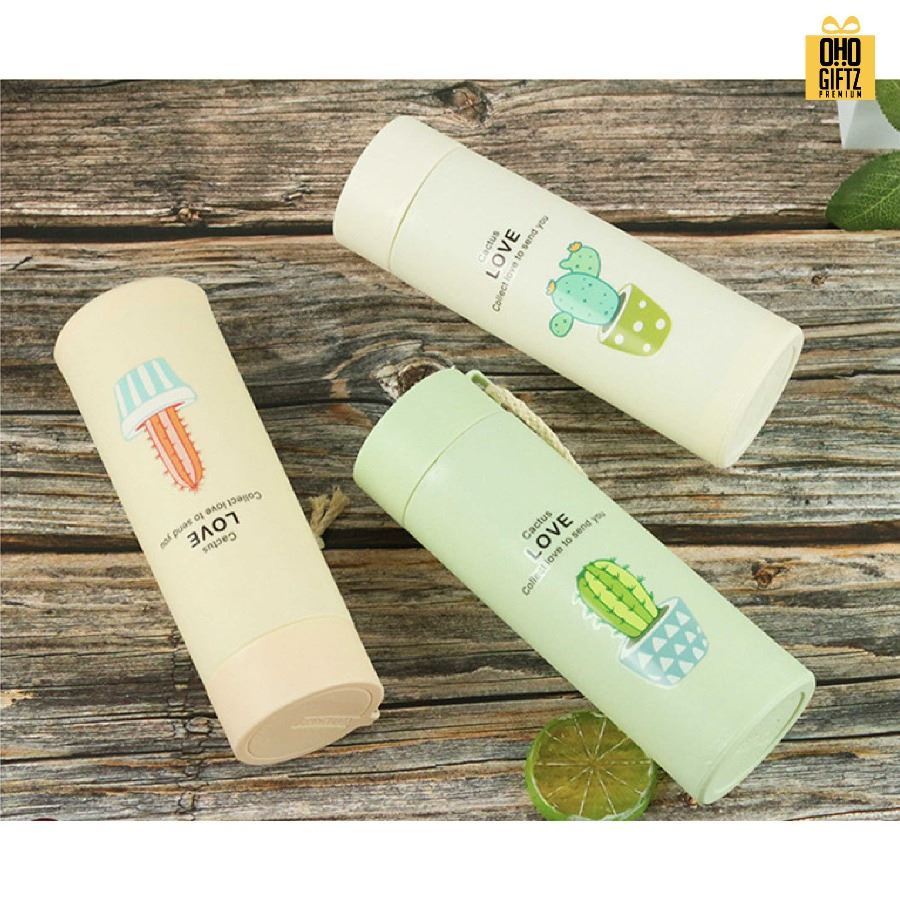 กระบอกแก้วพร้อมสายคล้อง สกรีนโลโก้ ทำเป็นของพรีเมี่ยมได้