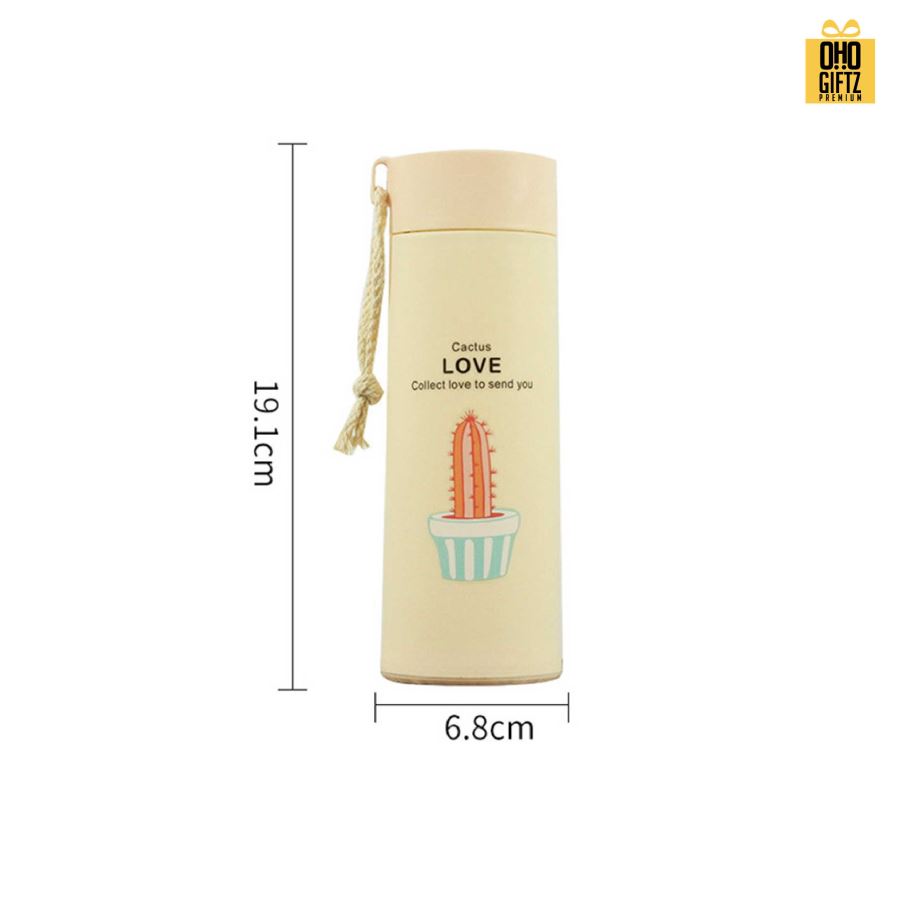 กระบอกแก้วพร้อมสายคล้อง สกรีนโลโก้ ทำเป็นของพรีเมี่ยมได้