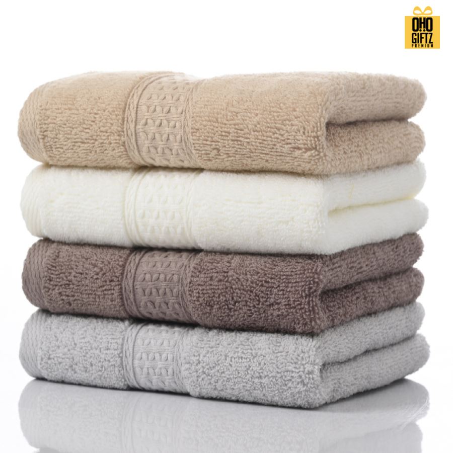 ผ้าขนหนูคอตต้อน ปักชื่อ, ติดลาเบล ทำเป็นของพรีเมี่ยมได้