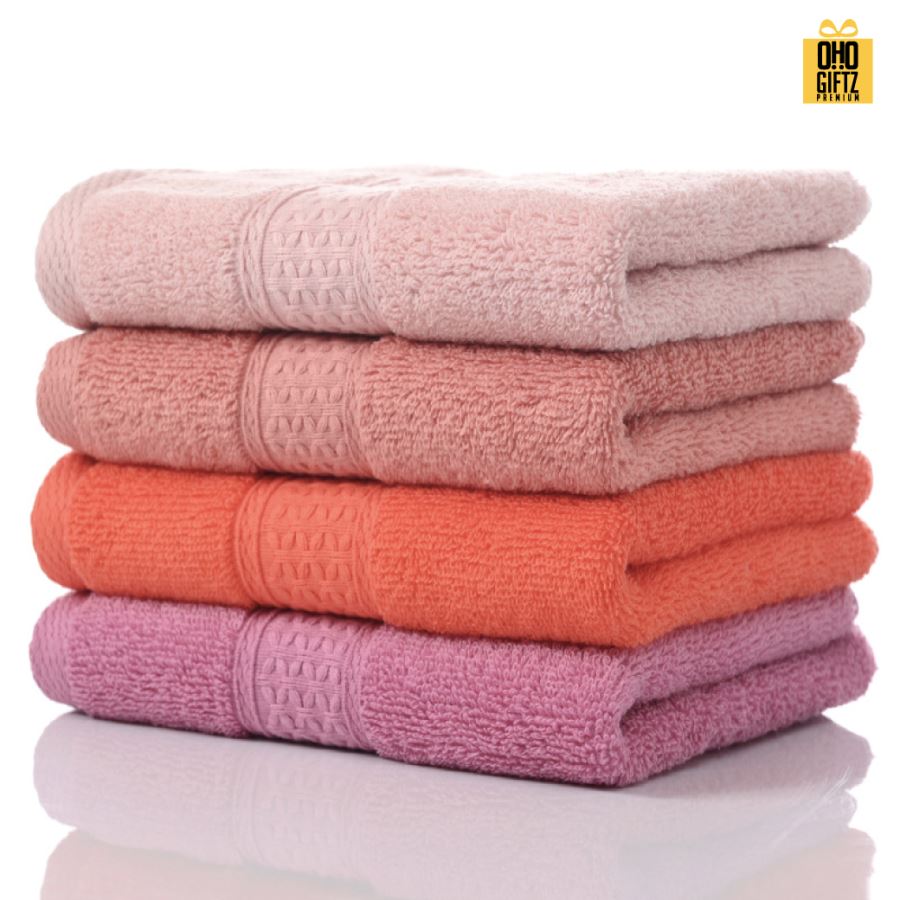 ผ้าขนหนูคอตต้อน ปักชื่อ, ติดลาเบล ทำเป็นของพรีเมี่ยมได้