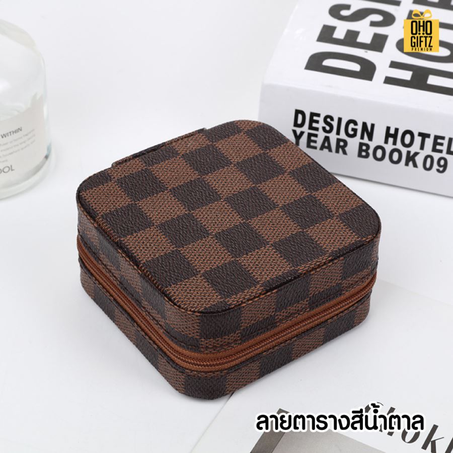 กล่องเก็บเครื่องประดับ สกรีนชื่อ สกรีนโลโก้ ทำเป็นของพรีเมี่ยมได้