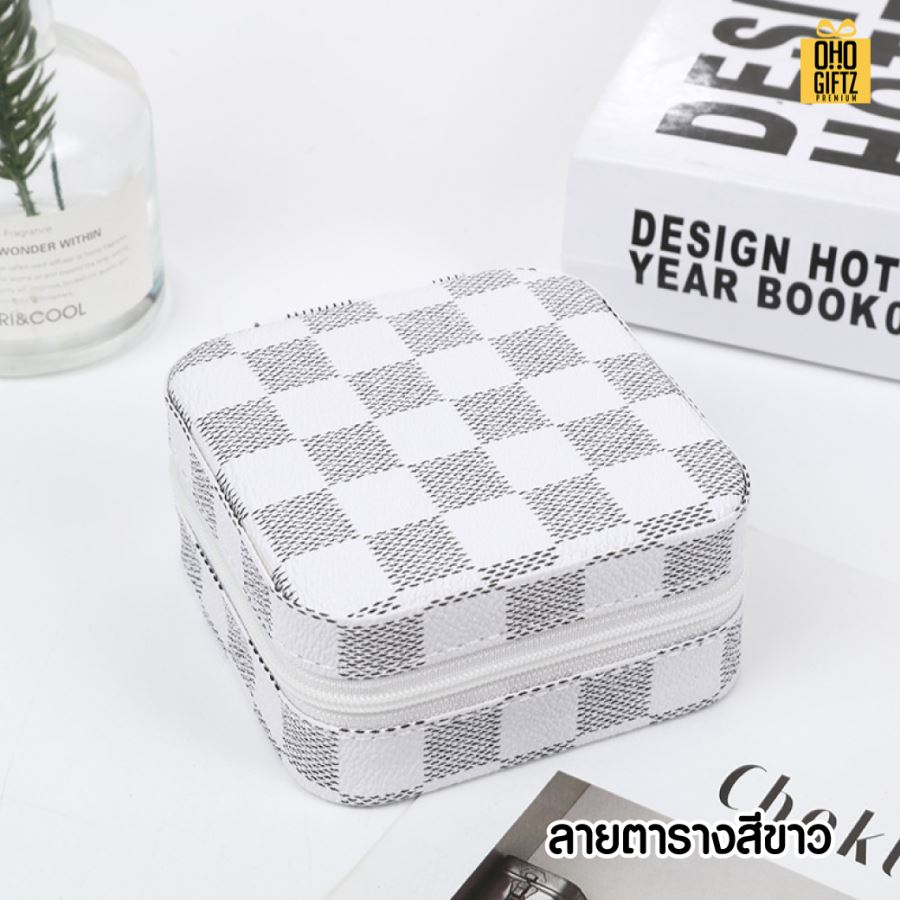 กล่องเก็บเครื่องประดับ สกรีนชื่อ สกรีนโลโก้ ทำเป็นของพรีเมี่ยมได้