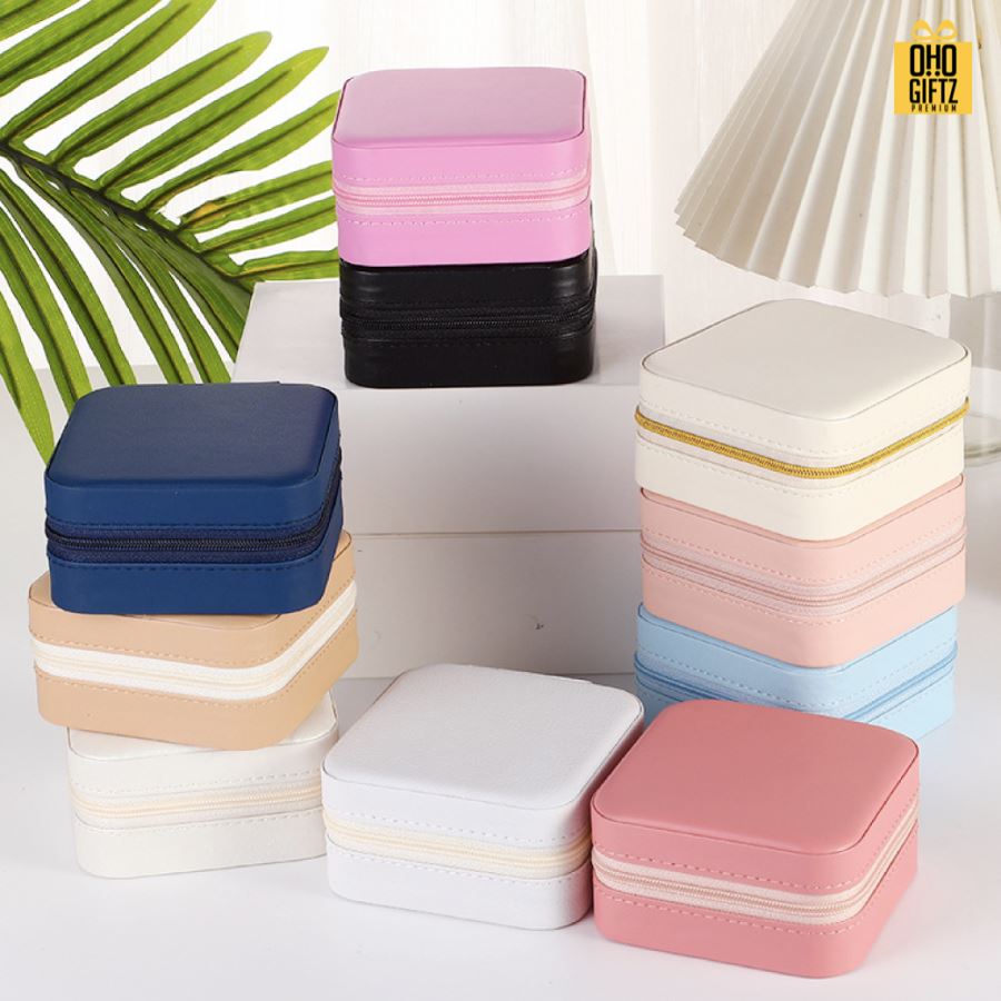 กล่องเก็บเครื่องประดับ สกรีนชื่อ สกรีนโลโก้ ทำเป็นของพรีเมี่ยมได้