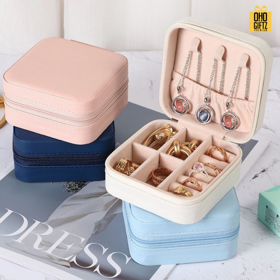 กล่องเก็บเครื่องประดับ สกรีนชื่อ สกรีนโลโก้ ทำเป็นของพรีเมี่ยมได้